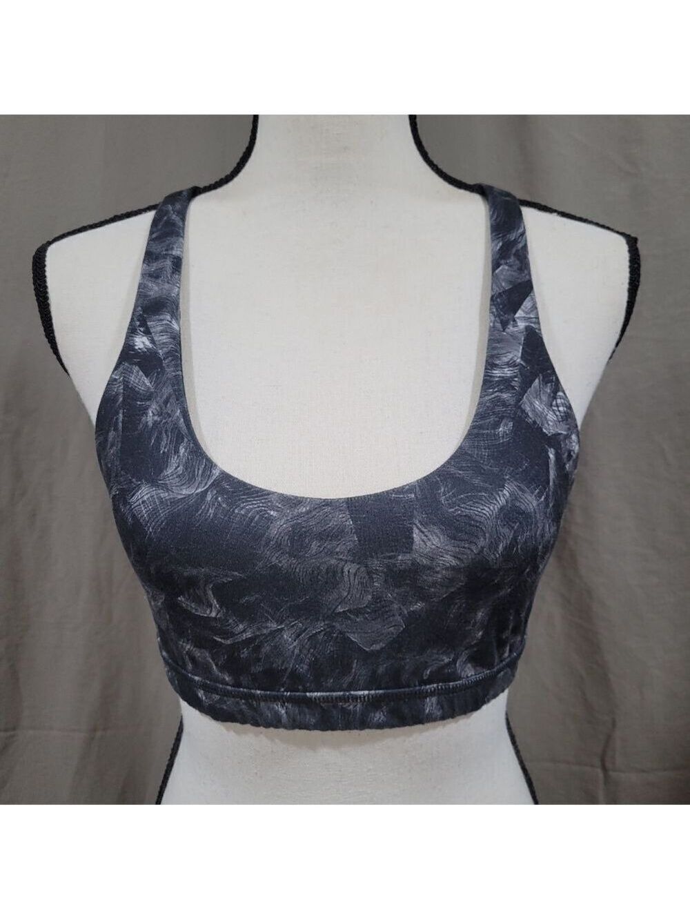SO Gray Racerback Sports-bra Sz Medium
